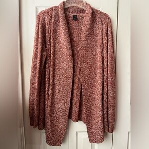 Madison lilly Women's Open Front Cardigan Sweater - Rust